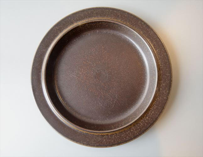 ARABIA アラビア Ruska 25cm プレート お皿 ルスカ 北欧食器 フィンランド 陶器 北欧 ヴィンテージ アンティーク_260414