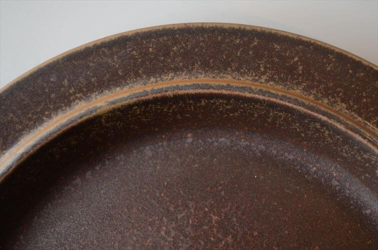 ARABIA アラビア Ruska 25cm プレート お皿 ルスカ 北欧食器 フィンランド 陶器 北欧 ヴィンテージ アンティーク_260414