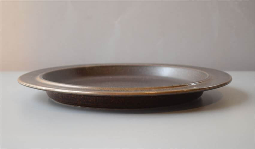 ARABIA アラビア Ruska 25cm プレート お皿 ルスカ 北欧食器 フィンランド 陶器 北欧 ヴィンテージ アンティーク_260414