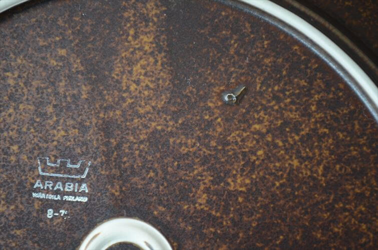 ARABIA アラビア Ruska 25cm プレート お皿 ルスカ 北欧食器 フィンランド 陶器 北欧 ヴィンテージ アンティーク_260414