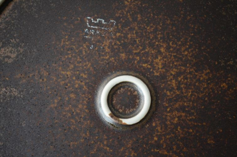 ARABIA アラビア Ruska 25cm プレート お皿 ルスカ 北欧食器 フィンランド 陶器 北欧 ヴィンテージ アンティーク_260414