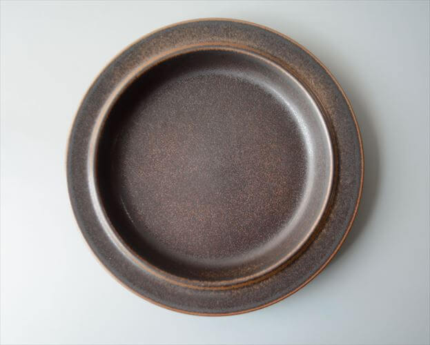 ARABIA アラビア Ruska 25cm プレート お皿 ルスカ 北欧食器 フィンランド 陶器 北欧 ヴィンテージ アンティーク_260414