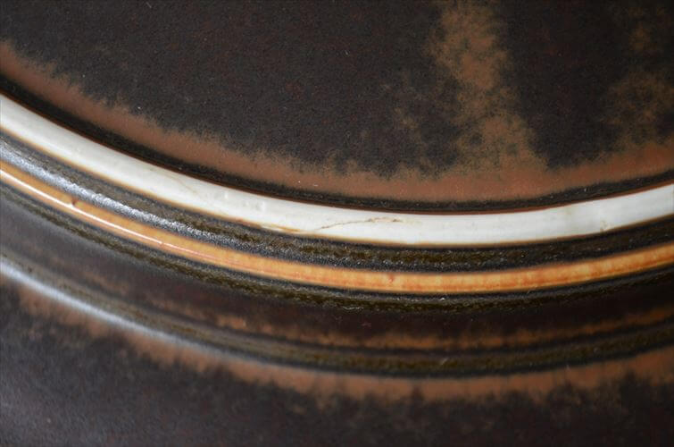 ARABIA アラビア Ruska 25cm プレート お皿 ルスカ 北欧食器 フィンランド 陶器 北欧 ヴィンテージ アンティーク_260414