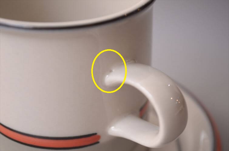 ARABIA アラビア aslak カップ&ソーサー 7.5cm高 アスラク 北欧食器 フィンランド ヴィンテージ アンティーク_260417