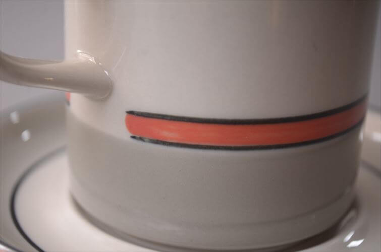 ARABIA アラビア aslak カップ&ソーサー 7.5cm高 アスラク 北欧食器 フィンランド ヴィンテージ アンティーク_260417