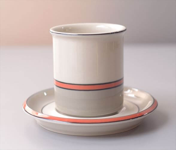 ARABIA アラビア aslak カップ&ソーサー 7.5cm高 アスラク 北欧食器 フィンランド ヴィンテージ アンティーク_260417