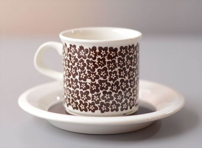 ARABIA アラビア faenza ファエンツァ デミタス カップ&ソーサー 北欧 食器 フィンランド 陶器 ヴィンテージ アンティーク_260417