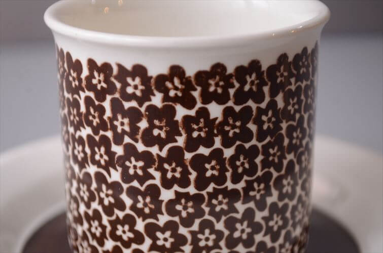 ARABIA アラビア faenza ファエンツァ デミタス カップ&ソーサー 北欧 食器 フィンランド 陶器 ヴィンテージ アンティーク_260417