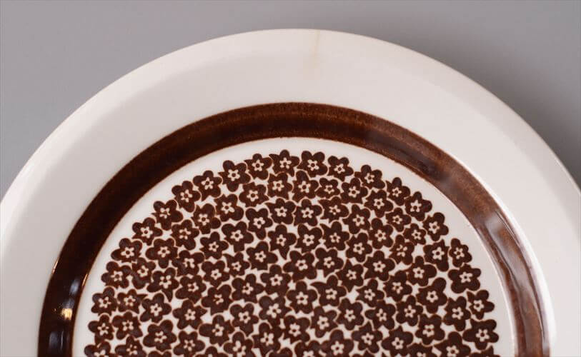 ARABIA アラビア faenza 17cm プレート お皿 ファエンツァ 北欧 食器 フィンランド 陶器 ヴィンテージ アンティーク_260417