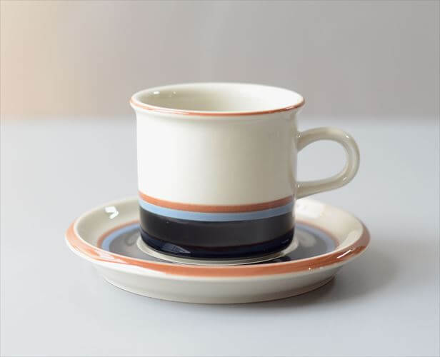 ARABIA アラビア Taika カップ&ソーサー タイカ 北欧食器 フィンランド ヴィンテージ アンティーク_260422