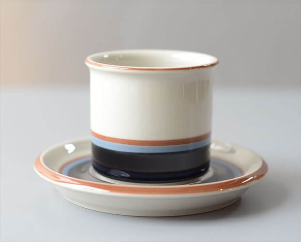 ARABIA アラビア Taika カップ&ソーサー タイカ 北欧食器 フィンランド ヴィンテージ アンティーク_260422