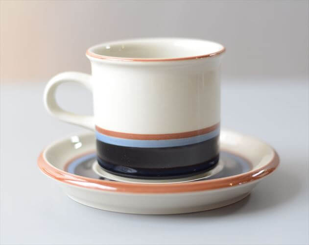 ARABIA アラビア Taika カップ&ソーサー タイカ 北欧食器 フィンランド ヴィンテージ アンティーク_260422