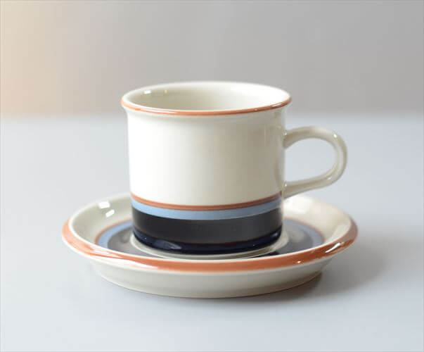 ARABIA アラビア Taika カップ&ソーサー タイカ 北欧食器 フィンランド ヴィンテージ アンティーク_260422