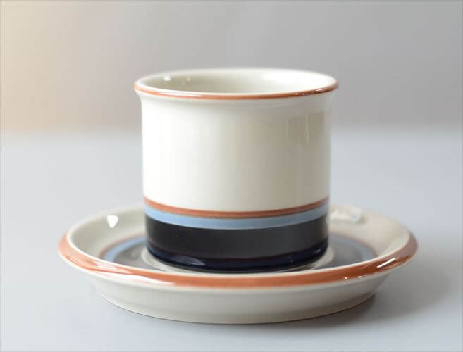 ARABIA アラビア Taika カップ&ソーサー タイカ 北欧食器 フィンランド ヴィンテージ アンティーク_260422