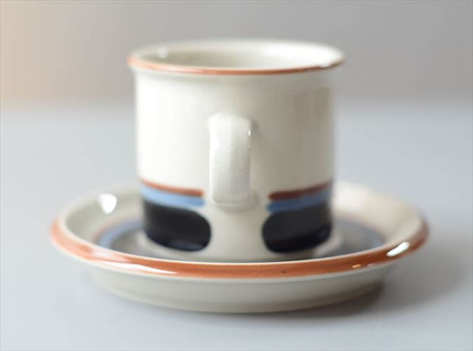 ARABIA アラビア Taika カップ&ソーサー タイカ 北欧食器 フィンランド ヴィンテージ アンティーク_260422