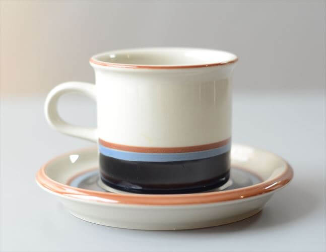 ARABIA アラビア Taika カップ&ソーサー タイカ 北欧食器 フィンランド ヴィンテージ アンティーク_260422