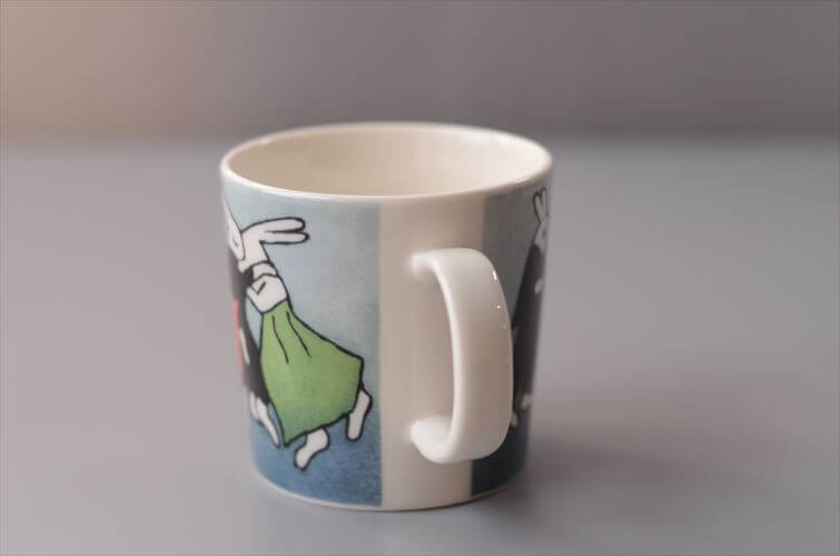 ARABIA Helja Liukko-Sundstrom Dancing Bunnies マグカップ アラビア ヘルヤ ダンスウサギ フィンランド 北欧 ヴィンテージ