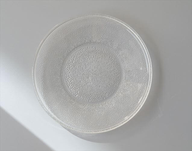 Nuutajarvi Saana 14cm ガラスプレート お皿 小皿 ヌータヤルヴィ サーナ ヴィンテージ Oiva Toikka オイヴァトイッカ_260520