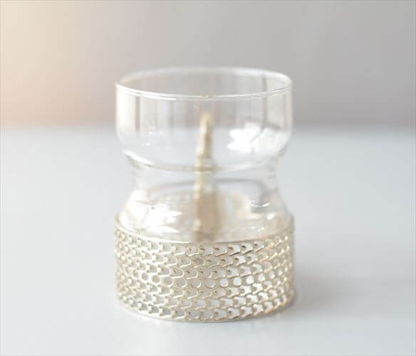 iittala イッタラ Tsaikka ツァイッカ グラスカップ クリア×シルバー ホルダー ガラス 北欧 ヴィンテージ_260522