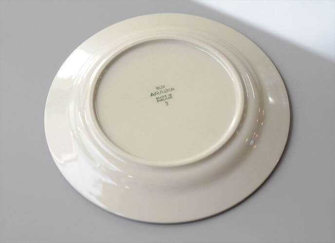 ARABIA アラビア Saara 17cm プレート お皿 サーラ 北欧食器 フィンランド 北欧 ヴィンテージ アンティーク_260602
