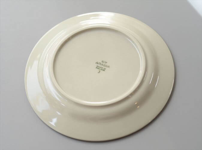 ARABIA アラビア Saara 17cm プレート お皿 サーラ 北欧食器 フィンランド 北欧 ヴィンテージ アンティーク_260602