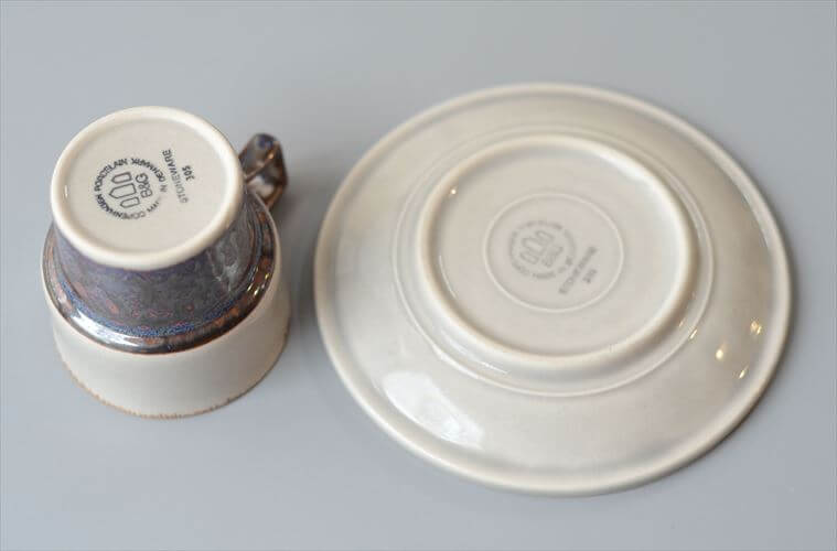 デンマーク製 クイストゴー Mexico カップ＆ソーサー メキシコ B&G Bing & Grondahl J.H.Quistgaard 北欧ヴィンテージ アンティーク_260603