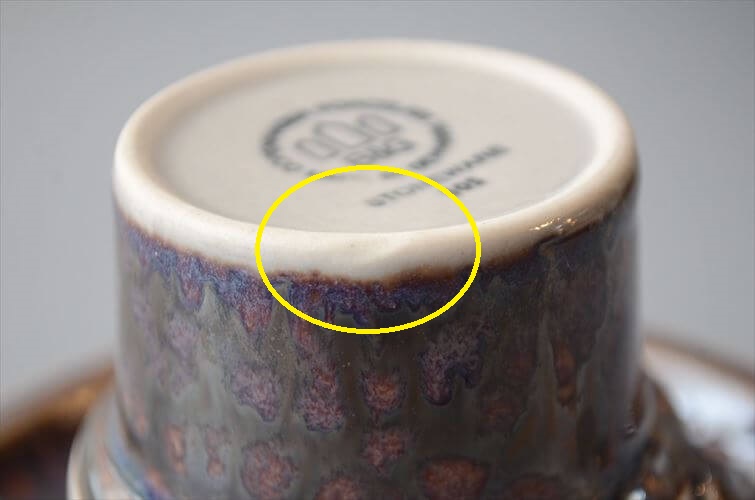 デンマーク製 クイストゴー Mexico カップ＆ソーサー メキシコ B&G Bing & Grondahl J.H.Quistgaard 北欧ヴィンテージ アンティーク_260603