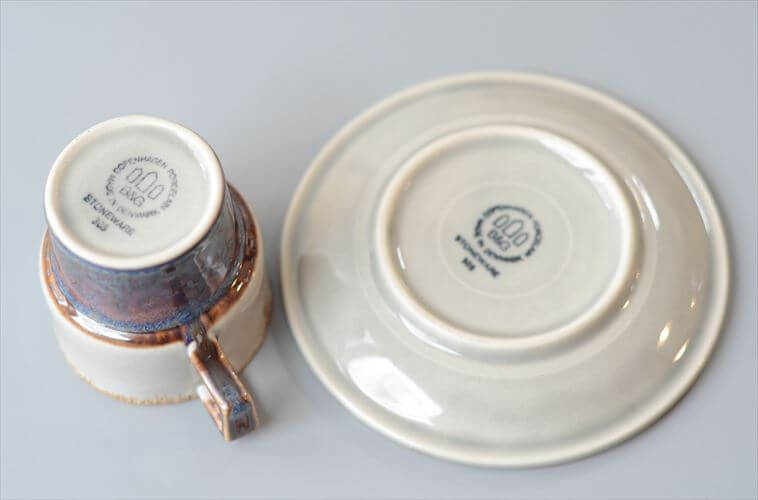 デンマーク製 クイストゴー Mexico カップ＆ソーサー メキシコ B&G Bing & Grondahl J.H.Quistgaard 北欧ヴィンテージ アンティーク_260603