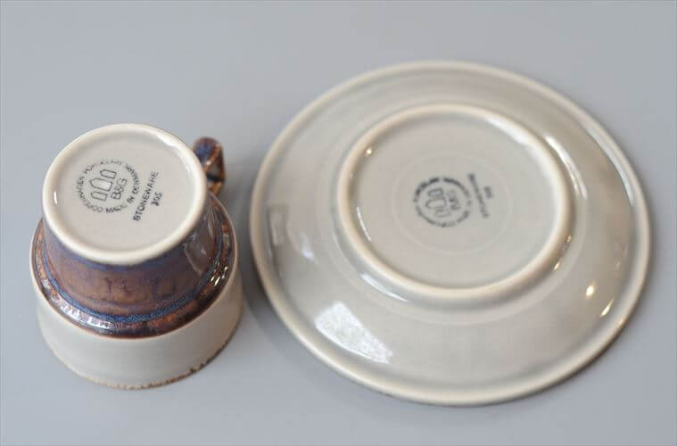 デンマーク製 クイストゴー Mexico カップ＆ソーサー メキシコ B&G Bing & Grondahl J.H.Quistgaard 北欧ヴィンテージ アンティーク_260603