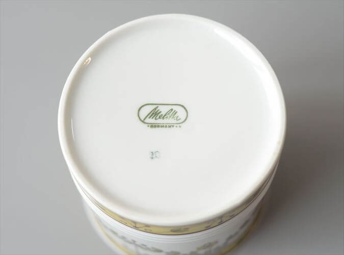 訳あり ドイツ製 Melitta シュガーポット メリタ 食器 ヨーロッパ ヴィンテージ アンティーク_260605