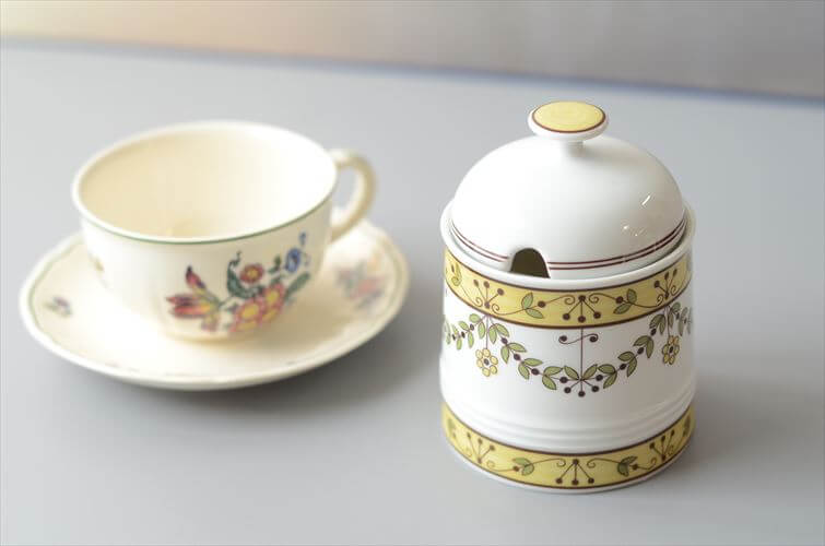 訳あり ドイツ製 Melitta シュガーポット メリタ 食器 ヨーロッパ ヴィンテージ アンティーク_260605