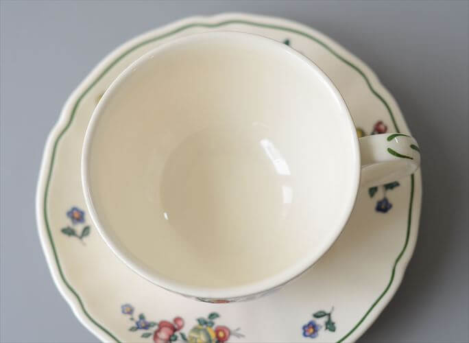 ドイツ製 VILLEROY&BOCH Alt Strassburg カップ&ソーサー ビレロイ＆ボッホ 陶器 アンティーク ヴィンテージ_260610