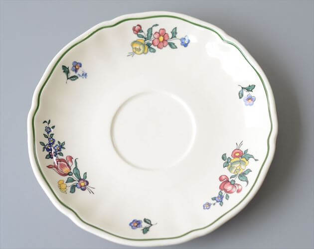 ドイツ製 VILLEROY&BOCH Alt Strassburg カップ&ソーサー ビレロイ＆ボッホ 陶器 アンティーク ヴィンテージ_260610