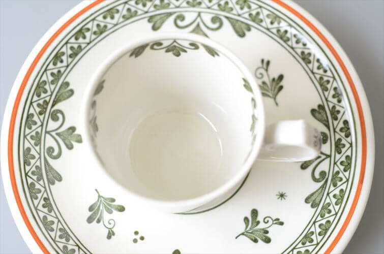 ドイツ製 VILLEROY&BOCH Alt Amsterdam カップ&ソーサー ビレロイ＆ボッホ 陶器 アンティーク ヴィンテージ_260610