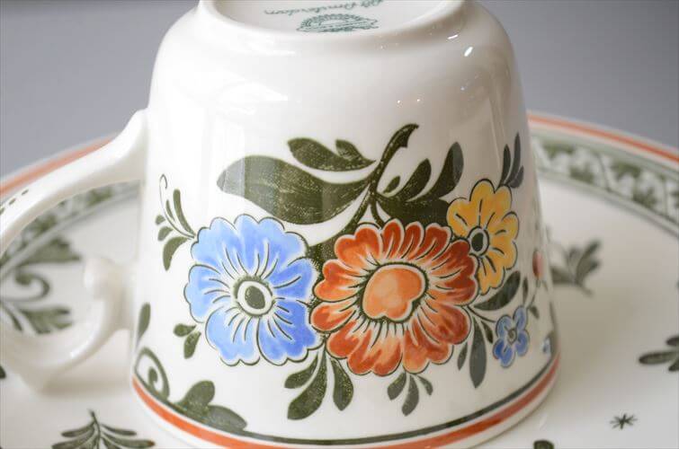 ドイツ製 VILLEROY&BOCH Alt Amsterdam カップ&ソーサー ビレロイ＆ボッホ 陶器 アンティーク ヴィンテージ_260610