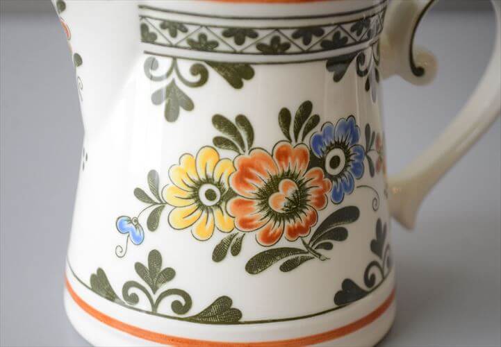 ドイツ製 VILLEROY&BOCH Alt Amsterdam クリーマー ミルクポット ビレロイ＆ボッホ 陶器 アンティーク ヴィンテージ_260610