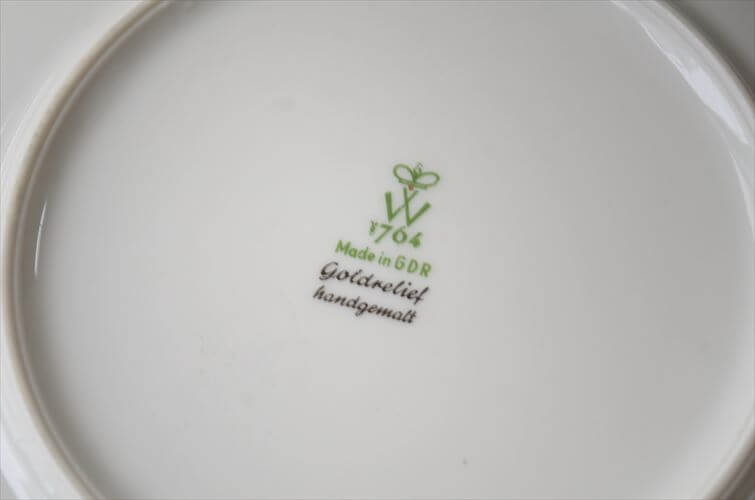 ドイツ製 Wallendorfer Porzellan 19.5cm プレートヴァレンドルフ お皿 食器 ヨーロッパ ヴィンテージ アンティーク_260610