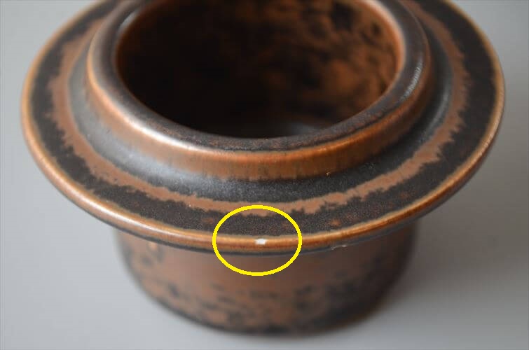 ARABIA アラビア ルスカ Ruska エッグカップ エッグスタンド 北欧食器 フィンランド 陶器 北欧 ヴィンテージ アンティーク_260611