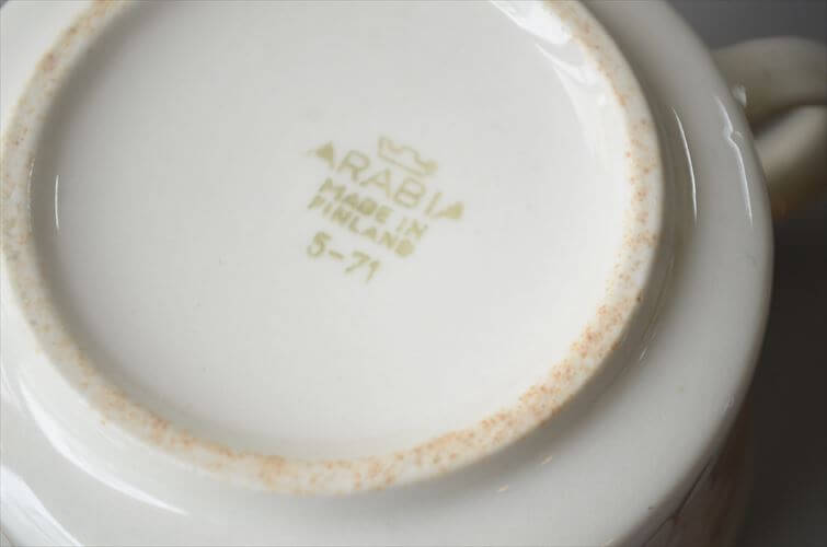 ARABIA アラビア Pulmu シュガーボウル プルム Raija Uosikkinen 北欧食器 フィンランド ヴィンテージ アンティーク_260611