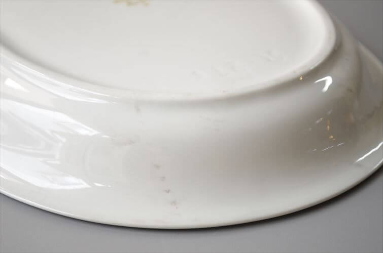 Arabia Suvi オーバルプレート 28×21 お皿 大皿 長皿 Raija Uosikkinen スヴィ 北欧食器 フィンランド 北欧 ヴィンテージ アンティーク_260615
