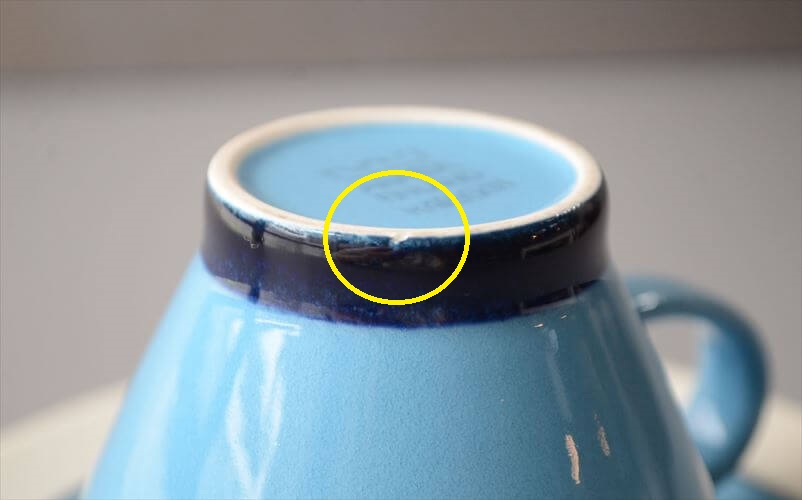 ARABIA アラビア Harlekin Turquoise カップ&ソーサー ハレキン Inkeri Leivo 北欧食器 フィンランド ヴィンテージ アンティーク_260616