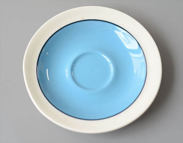 ARABIA アラビア Harlekin Turquoise カップ&ソーサー ハレキン カーニバル Inkeri Leivo 北欧食器 フィンランド ヴィンテージ アンティーク_260616