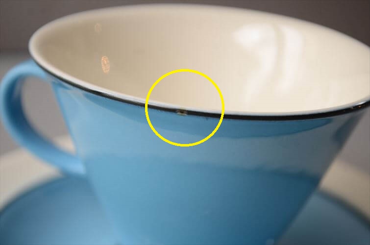 ARABIA アラビア Harlekin Turquoise カップ&ソーサー ハレキン カーニバル Inkeri Leivo 北欧食器 フィンランド ヴィンテージ アンティーク_260616