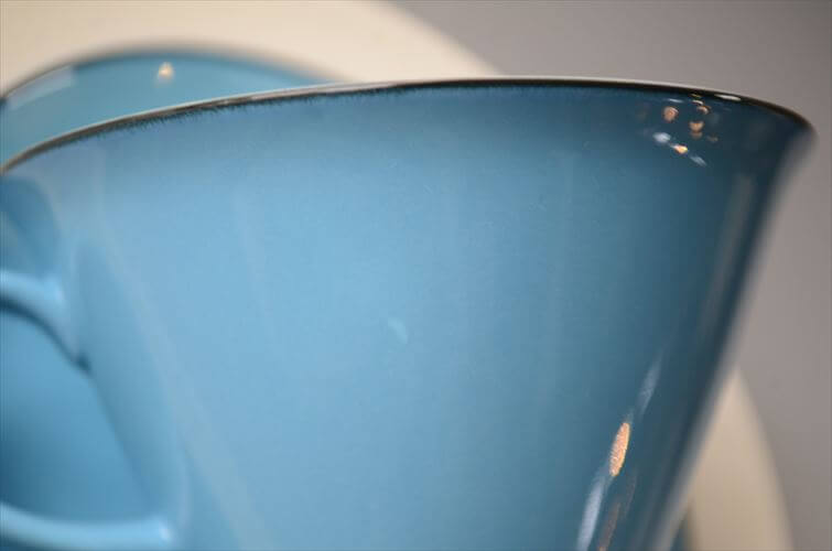 ARABIA アラビア Harlekin Turquoise カップ&ソーサー ハレキン カーニバル Inkeri Leivo 北欧食器 フィンランド ヴィンテージ アンティーク_260616