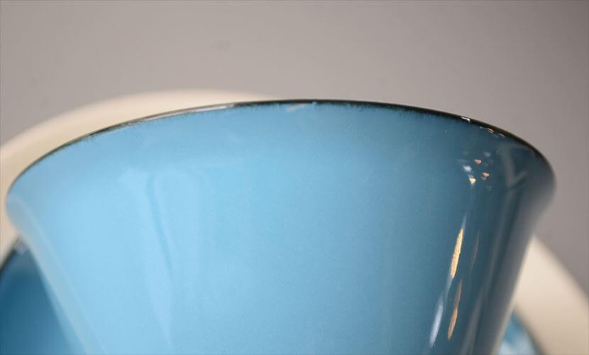 ARABIA アラビア Harlekin Turquoise カップ&ソーサー ハレキン カーニバル Inkeri Leivo 北欧食器 フィンランド ヴィンテージ アンティーク_260616