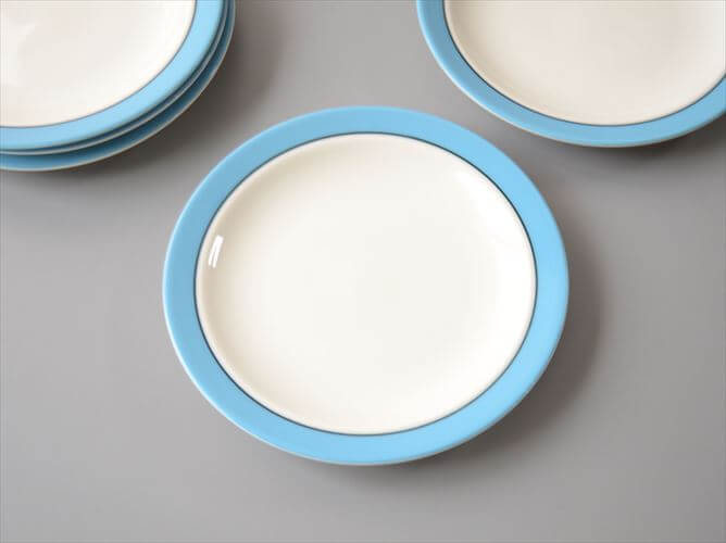 ARABIA アラビア Harlekin Turquoise 17cm プレート お皿 ハレキン カーニバル Inkeri Leivo 北欧食器 フィンランド ヴィンテージ アンティーク_260616