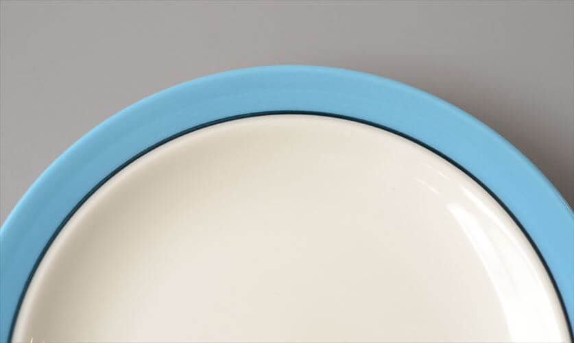 ARABIA アラビア Harlekin Turquoise 17cm プレート お皿 ハレキン カーニバル Inkeri Leivo 北欧食器 フィンランド ヴィンテージ アンティーク_260616