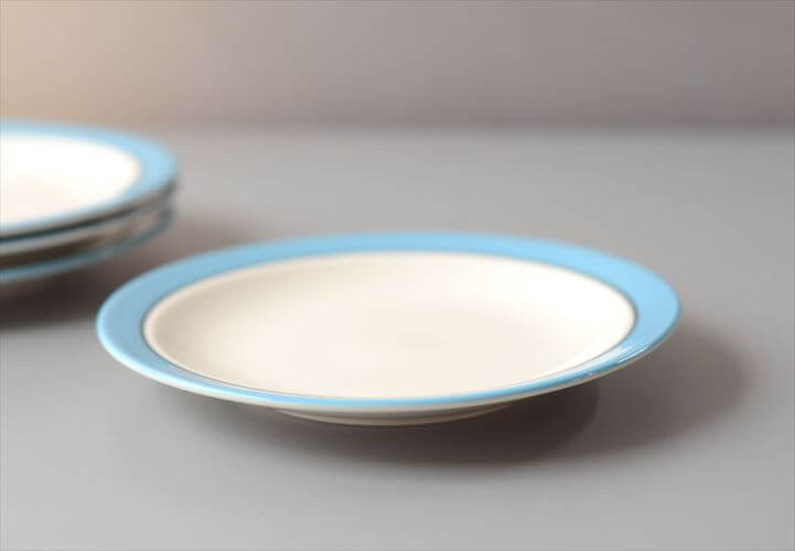 ARABIA アラビア Harlekin Turquoise 17cm プレート お皿 ハレキン カーニバル Inkeri Leivo 北欧食器 フィンランド ヴィンテージ アンティーク_260616