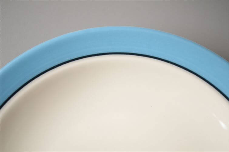 ARABIA アラビア Harlekin Turquoise 17cm プレート お皿 ハレキン Inkeri Leivo 北欧食器 フィンランド ヴィンテージ アンティーク_260617
