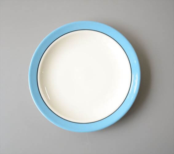 ARABIA アラビア Harlekin Turquoise 17cm プレート お皿 ハレキン Inkeri Leivo 北欧食器 フィンランド ヴィンテージ アンティーク_260617